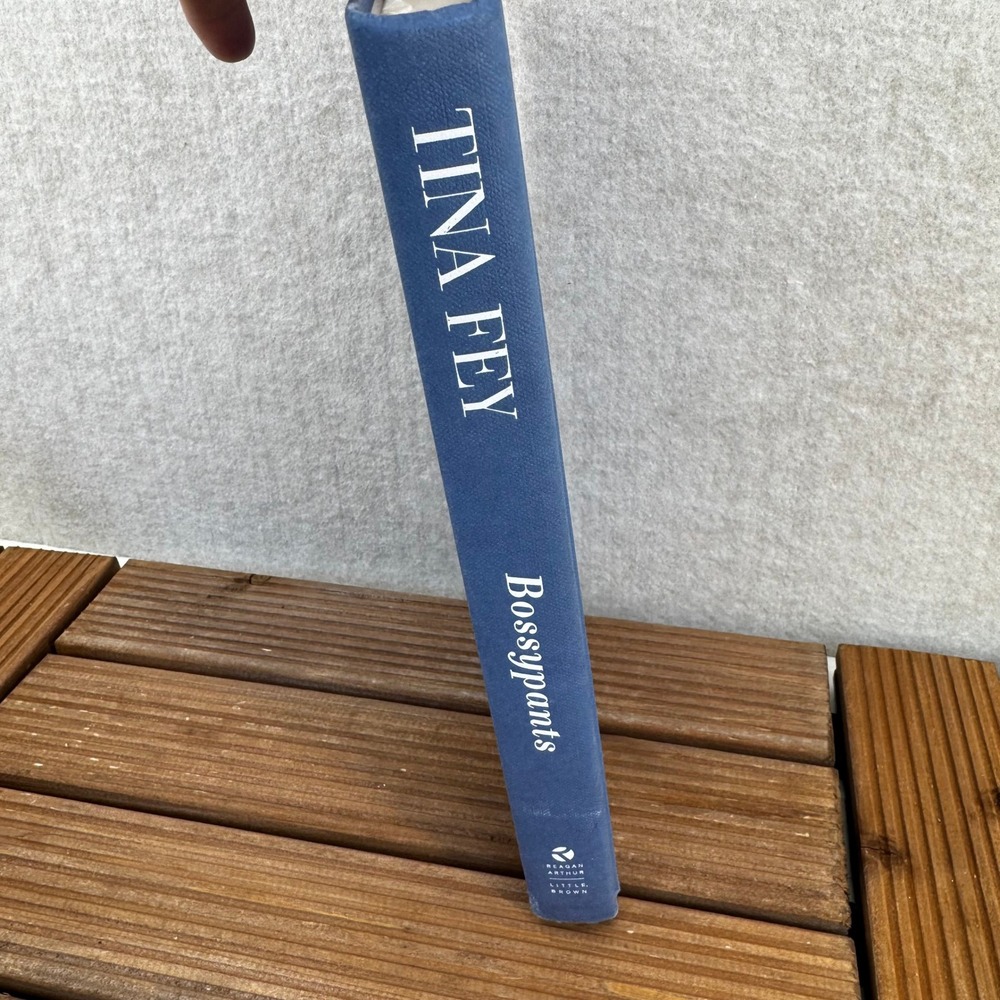 Bossypants Tina Fey Hardcover Memoir No Jacket